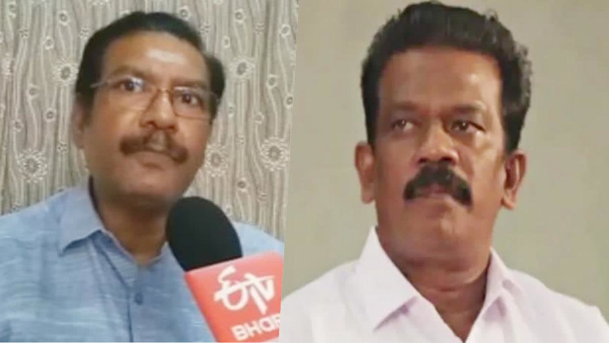 Etv Bharat Ex MP A Sampat Removed As PS To Minister  Minister K Radhakrishnan  എ സമ്പത്തിനെ മാറ്റി  മന്ത്രി കെ രാധാകൃഷ്‌ണന്‍റെ പ്രൈവറ്റ് സെക്രട്ടറി  കെ രാധാകൃഷ്‌ണന്‍  Ex MP A Sampat