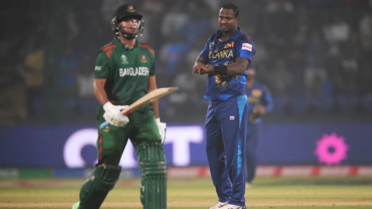 Angelo Mathews vs Shakib Al Hasan