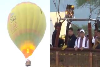 haryana-chief-minister-manohar-lal-khattar-inaugurates-a-hot-air-balloon-safari-at-pinjore