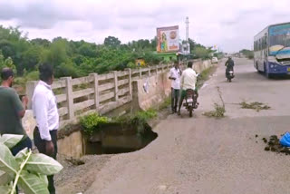 Sudden damage in the flyover