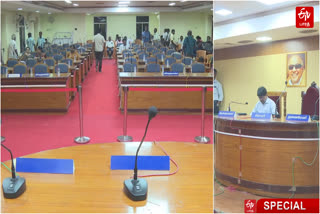 dmk councilors boycotted the Tirunelveli corporation meeting