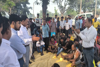 Protest against pollution in Giridih