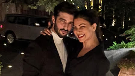 Sushmita Sen and Rohman Shawl