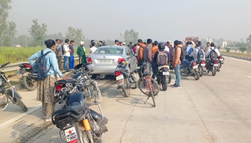 road accident in Roorkee