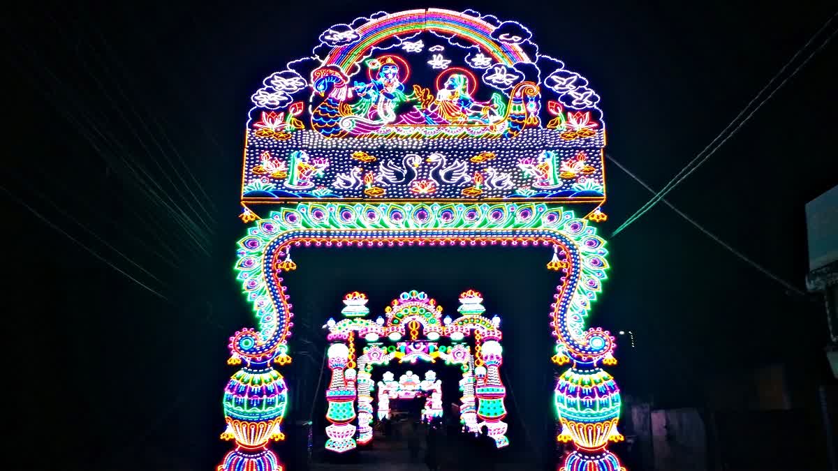 Chandannagar Jagadhatri Puja illumination