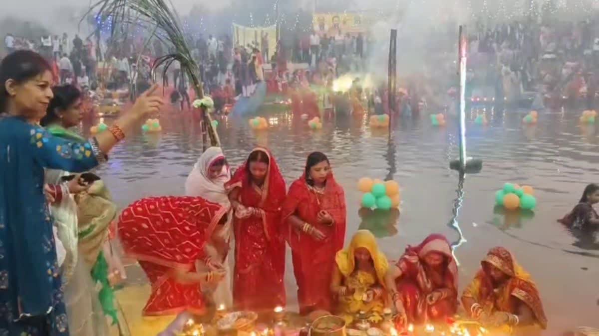 CHHATH PUJA IN BAIKUNTHPUR