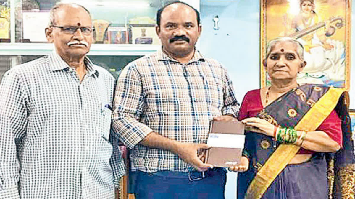 69 Years Old Woman Got Degree at Andhra University