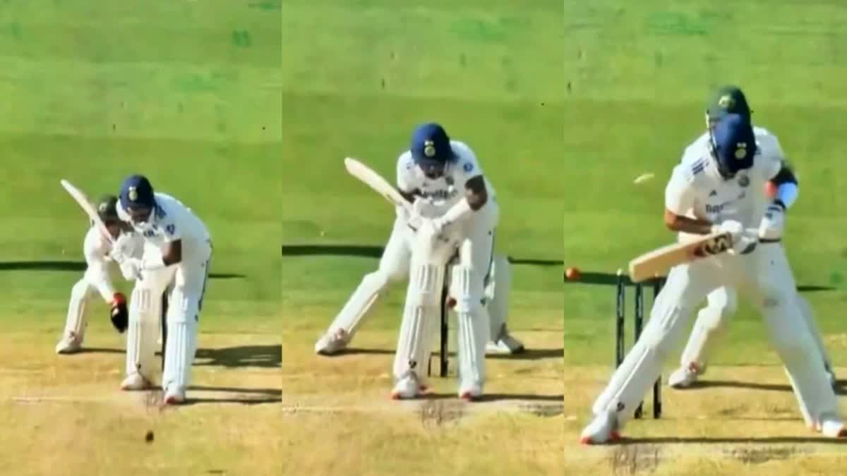 KL Rahul Bizarre dismissal