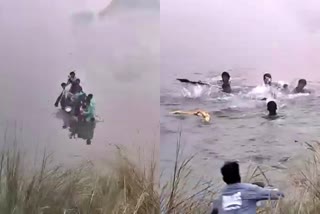 Boat accident in Chhapra