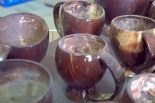 Andhra Man Crafts Stunning Tableware From Coconut Shells