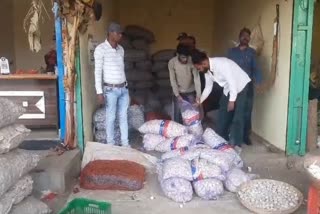 2 quintals of Chinese garlic seized in Jabalpur