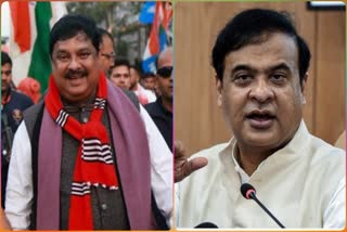 Assam CM Himanta Biswa Sarma And Congress's Rakibul Hussain Exchanges Invectives