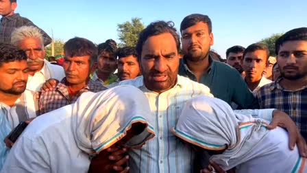 Family of Anita met Hanuman Beniwal