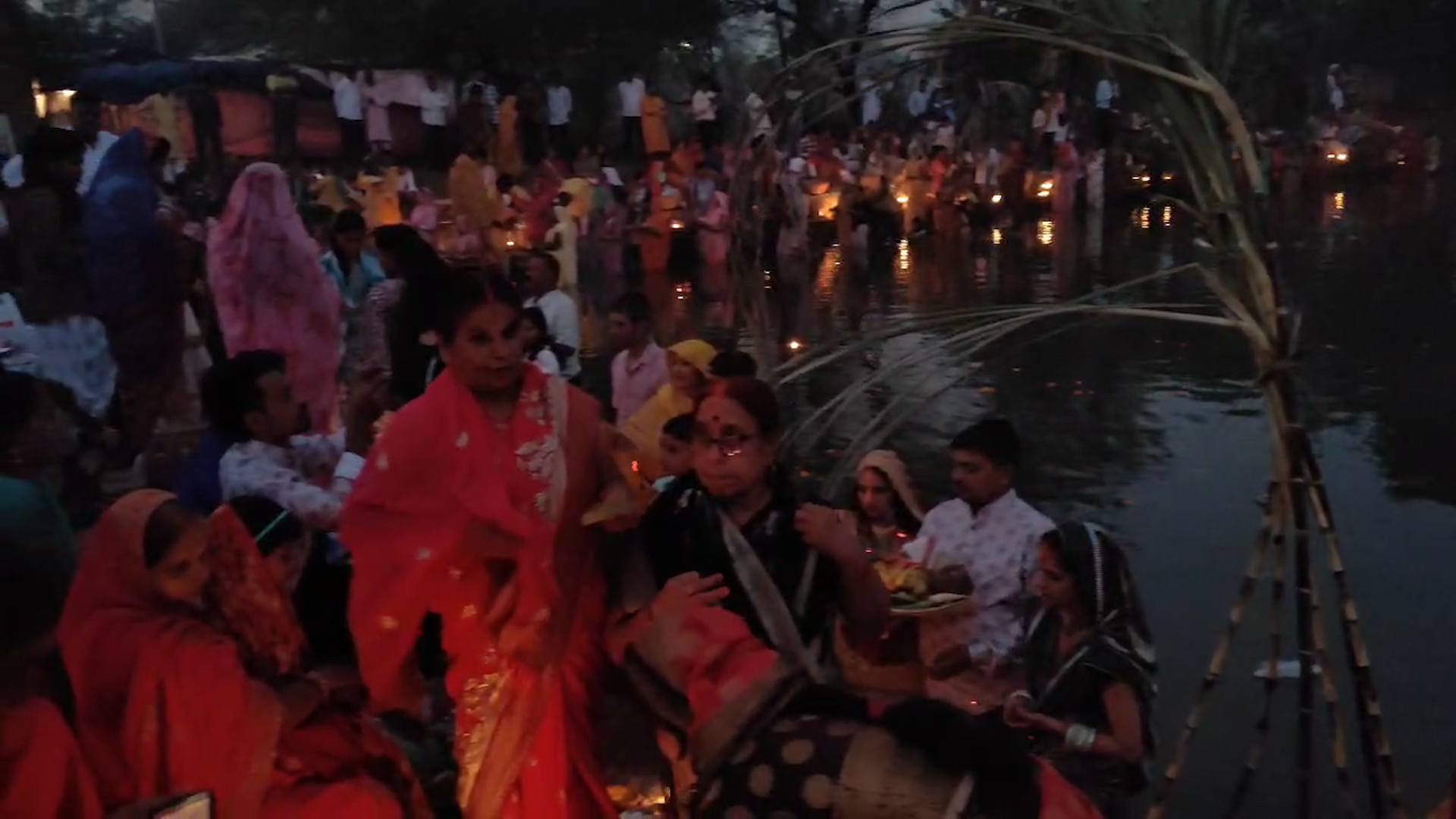 Chhath puja in Baikunthpur