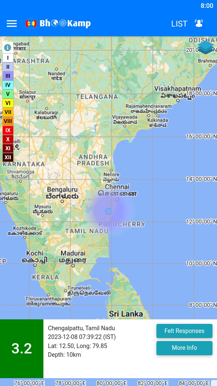 Earthquakes Today