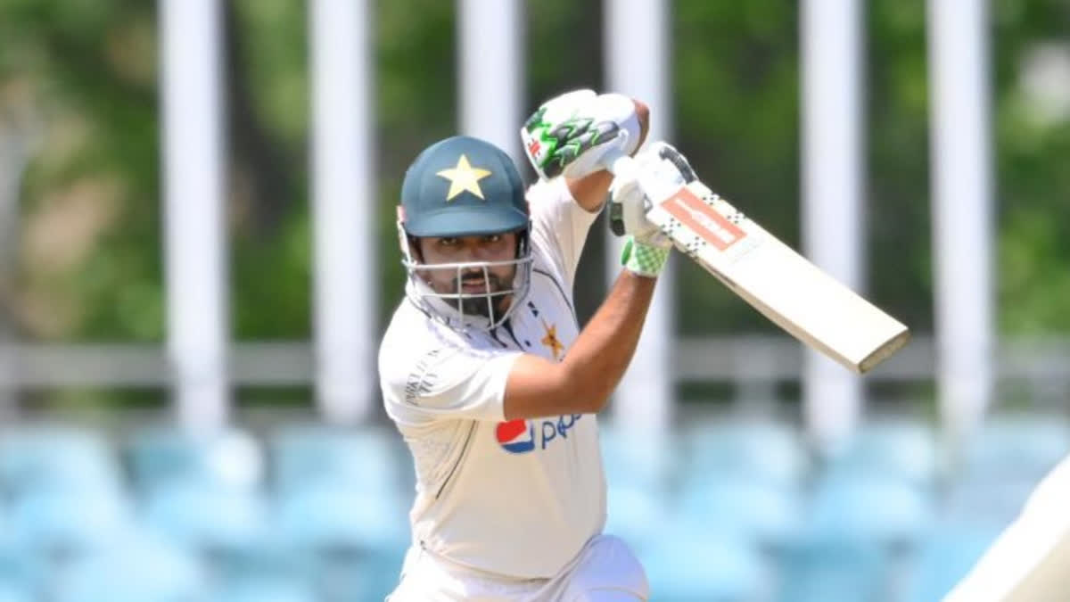 Babar Azam scored 40 runs in first innings