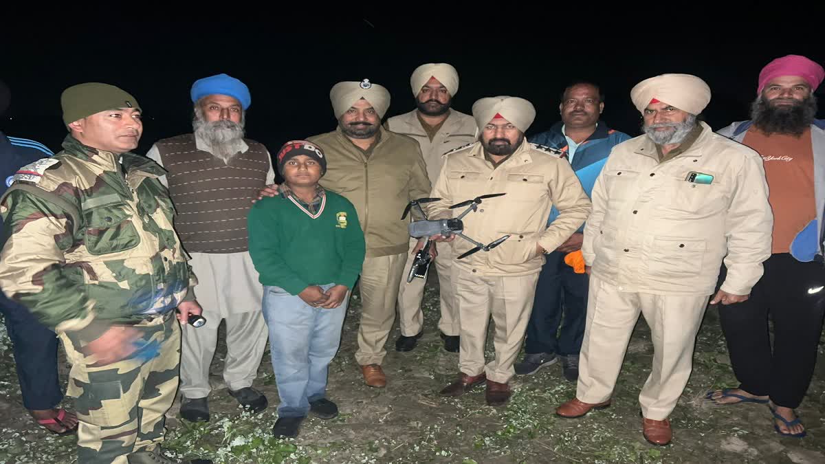 village Dal, the drone was recovered by the BSF Punjab Police