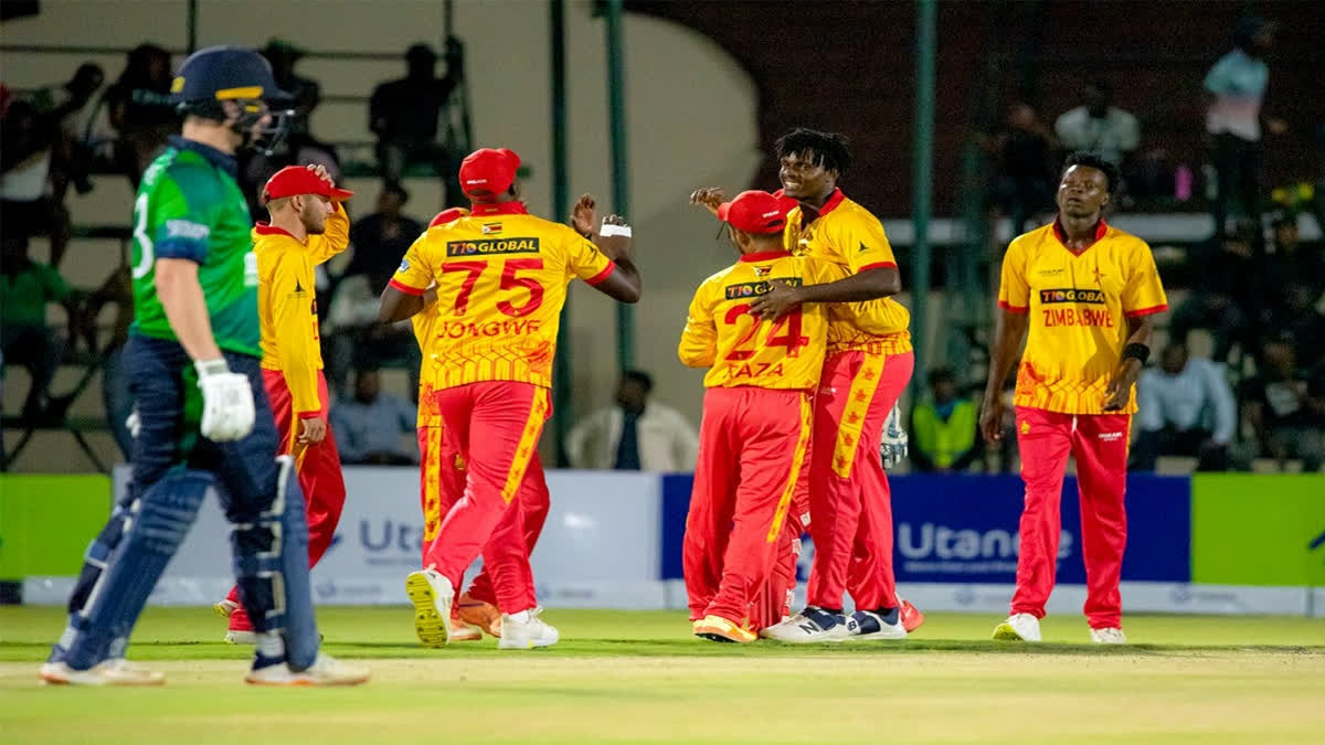 Zim vs Ire: First Zimbabwe hosted T20I under floodlight, Ireland loses ...