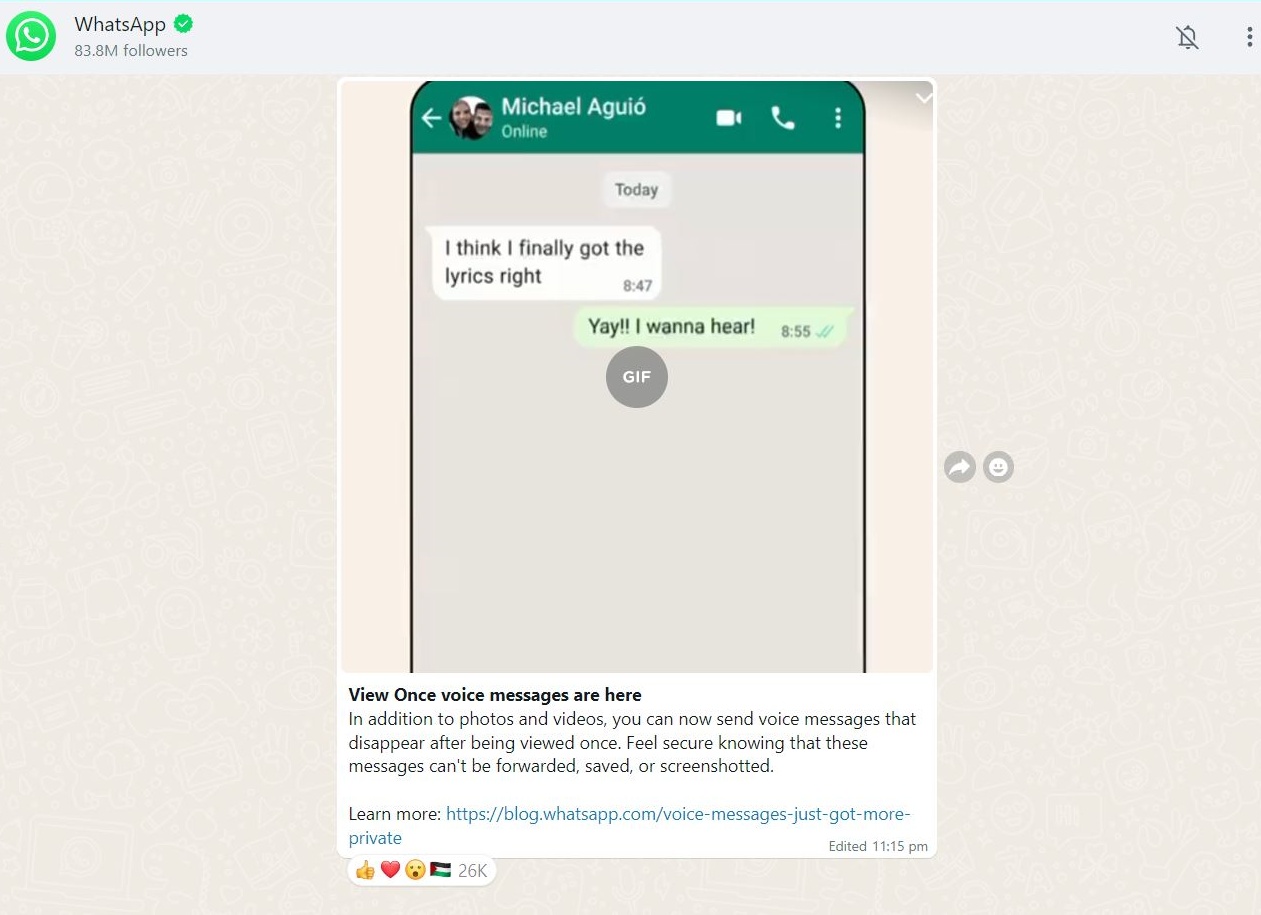 WhatsApp New Feature