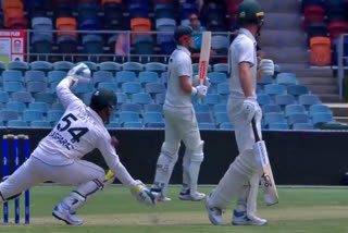 In an eventful warm-up match between Australia Prime Minister and Pakistan, Aussies batter Matt Renshaw completed his fifty by scoring 'seven' runs on a single delivery on Friday. The incident happened on the fifth delivery of the 78th over, bowled by right-arm spinner Abrar Ahmed.