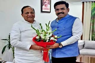 BJP State President Vijayendra met Arun Singh.