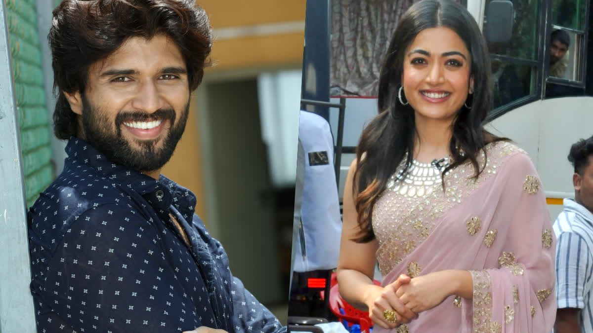 Tollywood actors Vijay Deverakonda and Rashmika Mandanna