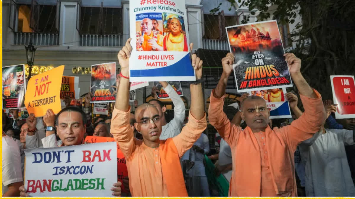 ISKCON temple set on fire, idols vandalized in Dhaka, Bangladesh, people protest