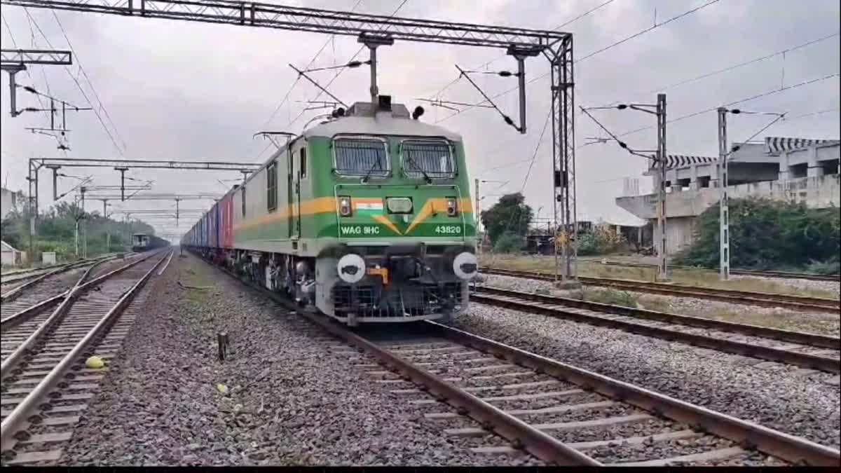 Trains Stopped At Uppal Station