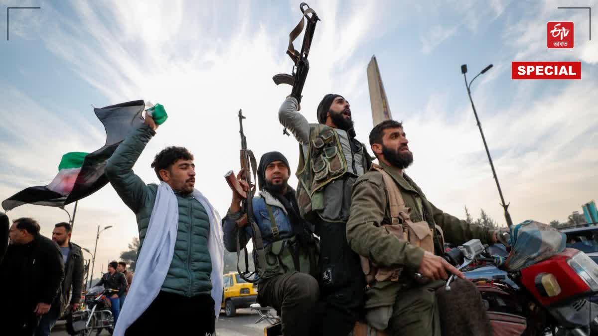 Syria Rebels Entering Damascus