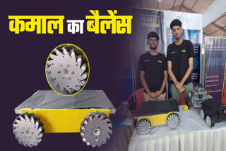 JABALPUR STUDENTS MADE UNIQUE WHEEL