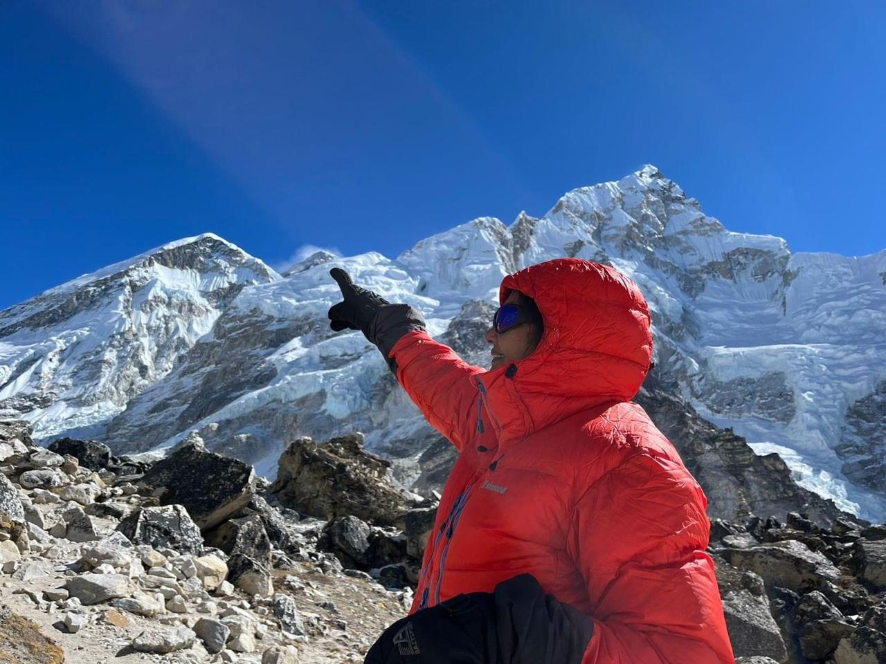 Mount Vinson in Antarctica