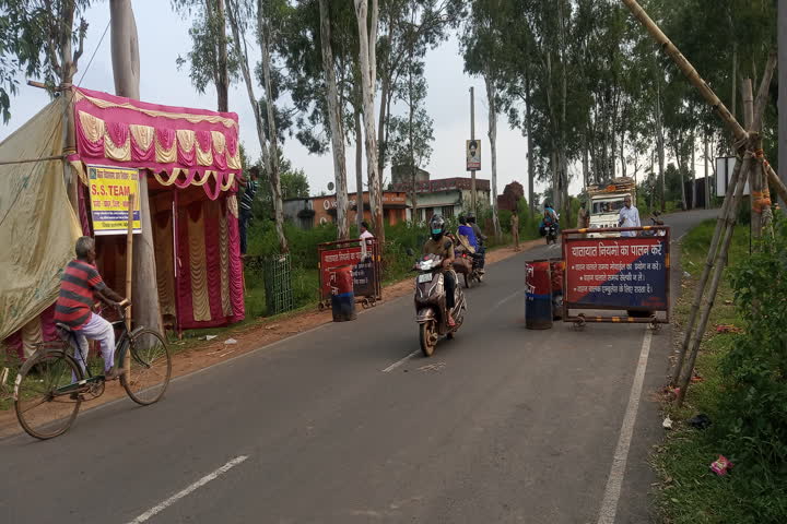 five check post has been made at along jharkhand bihar border 