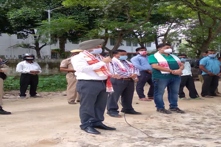 হোজাইত বাটৰ নাটেৰে অৰুণোদয় আঁচনিৰ প্ৰচাৰ