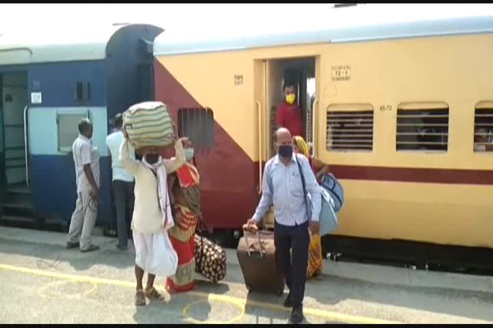 facility of trains started for passengers after lockdown