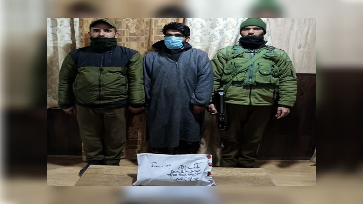 Notorious drug peddler arrested in sopore