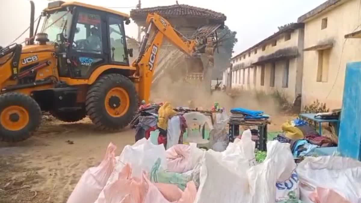 Balrampur bulldozer