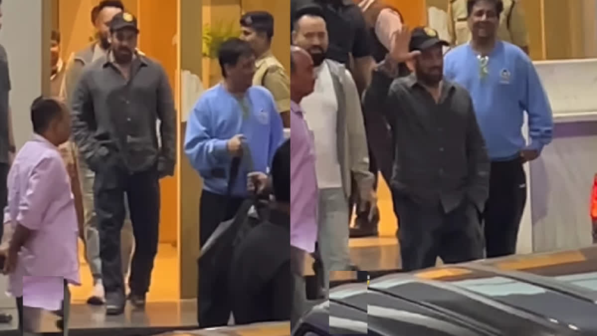 Salman Khan spotted at Mumbai airport
