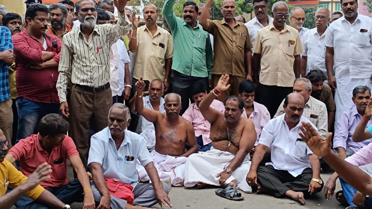 transport-trade-unions-take-off-their-shirts-to-protest-in-coimbatore