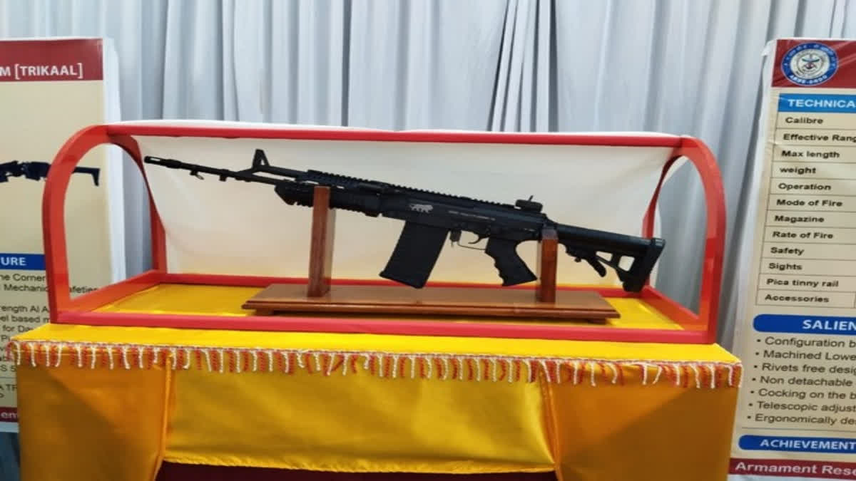 'Ugram' a 7.65 x 51mm assault rifle, developed by DRDO ansd