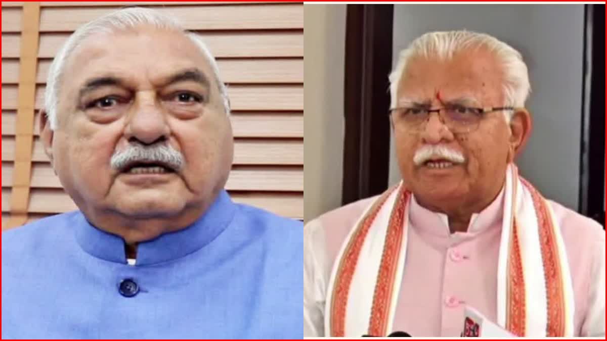 Haryana CM Manohar Lal Khattar targets Bhupinder Hooda on Tired Retired Statement