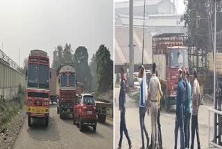 Truck Drivers Strike