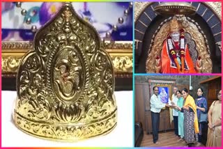 Devotee_Donates_Golden_Crown_for_Shirdi_Sai