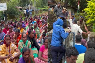 Wild Elephant Attack  Elephant Attack In Idukki  ഇടുക്കി കാട്ടാന ആക്രമണം  കാട്ടാന ഭീതിയില്‍ ഇടുക്കി