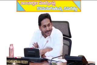 CM Jagan meeting with the party leaders