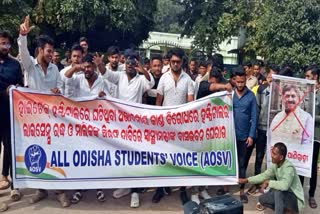 All Odisha student voice protest