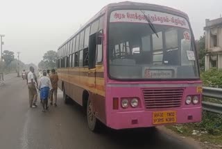 temporary-driver-the-bus-stopped-on-the-way-because-the-workers-of-the-transport-corporation-are-on-strike