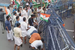 Rahul Mangootam arrested  രാഹുല്‍ മാങ്കൂട്ടം  കോണ്‍ഗ്രസ്സ് മാര്‍ച്ച്  Youth Congress march
