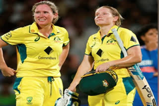 Australia batters during the third T20 against India Women at DY Patil Stadium in Navi Mumbai (Source: ANI)