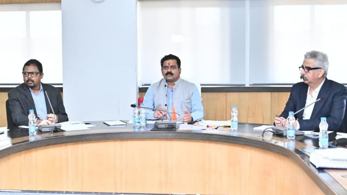 Deputy CM Vijay Sharma Review Meeting