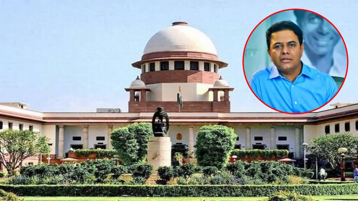 KTR quash petition in Supreme Court